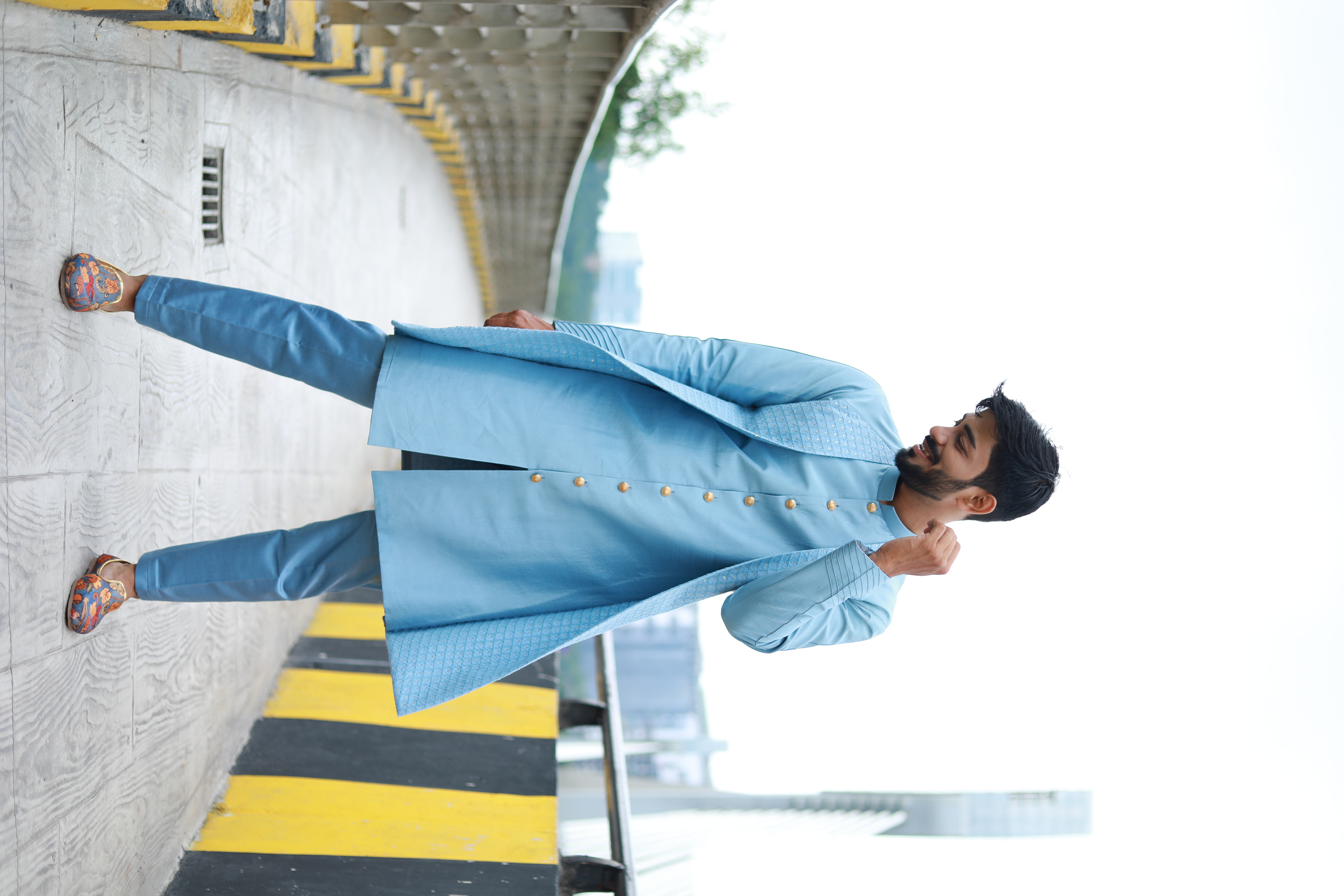 Open Indowestern kurta set.JPG